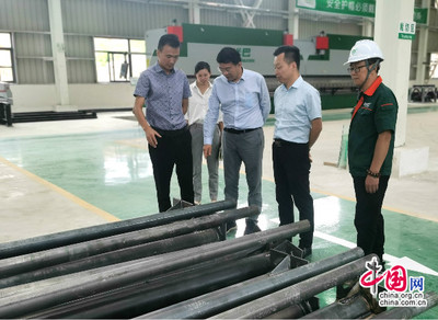 王志峰考察曲靖绿米巴装备智造产业园