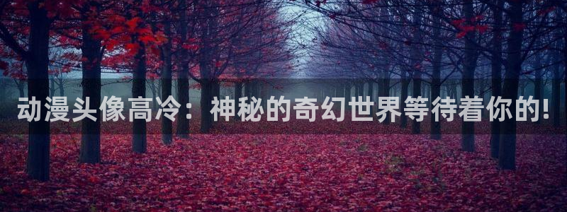 动漫之家+app下载：动漫头像高冷：神秘的奇幻世界等待着你的!